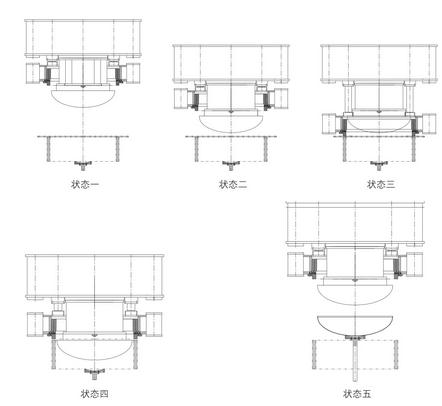 封頭拉伸液壓機拉伸流程圖 封頭拉伸液壓機拉伸流程圖